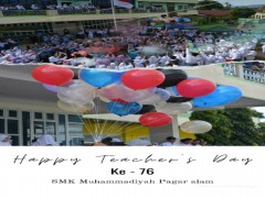 Acara Pemperingati Hari Guru Nasional yang Ke-76.