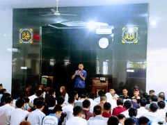 Jum'at Berkah , kegiatan Muhadharoh SMK unggulan Muhammadiyah pagaralam