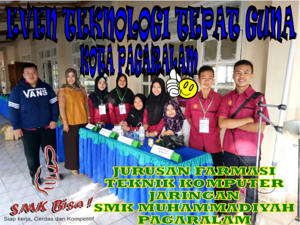 JURUSAN TKJ DAN FARMASI SMK MUHAMMADIYAH IKUT EVENT TTG DI BALAI KOTA PAGARALAM