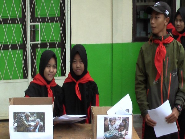 KEGIATAN SOSIALISASI SIAP TANGGAP BECANA OLEH ANGGOTA HIPASMADIYAH SMK MUHAMMADIYAH