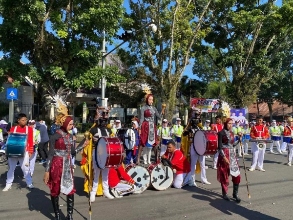 Drumband SMK Muhammadiyah ikut Memeriahkan Pembukaan Gerak Jalan Dewan Guru / instansi Dan Umum   SmkUnggulan Muhammadiyah Pga