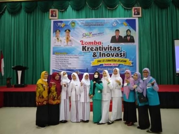 Lomba Kreativitas & Inovasi SMK Se Sumatera Selatan tahun 2021.