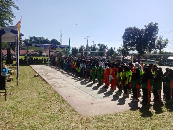 turnamen bola voli wali cup antar SMA/SMK Se kota Pagaralam