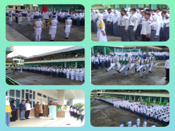 UPACARA BENDERA SMK MUHAMMADIYAH PAGARALAM