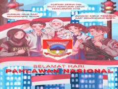 JUARA 1 dalam lomba Melukis Digital dengan Tema Pahlawan Nasional tingkat Umum sekota Pagaralam yang di adakan oleh Lantas Kota Pagaralam.