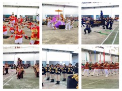 Penampilan Lomba Kreasi Baris Berbaris (LKBB)