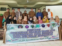 Workshop Sosialisasi Anti Perundungan (Bullying) SMK Pusat Keunggulan di SMK Muhammadiyah Pagaralam✋