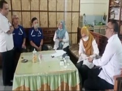 Seluruh Guru dan staff SMK Muhammadiyah melaksanakan Tes Kesehatan dari Dinas Kesehatan Kota Pagaralam .